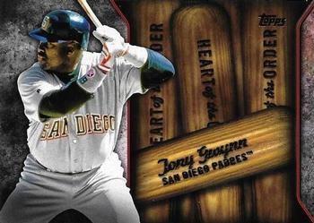 Tony Gwynn #HOR-11 Baseball Cards 2015 Topps Heart of the Order