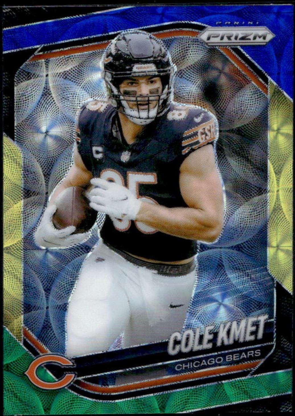 Cole Kmet [Blue Yellow Green] #112