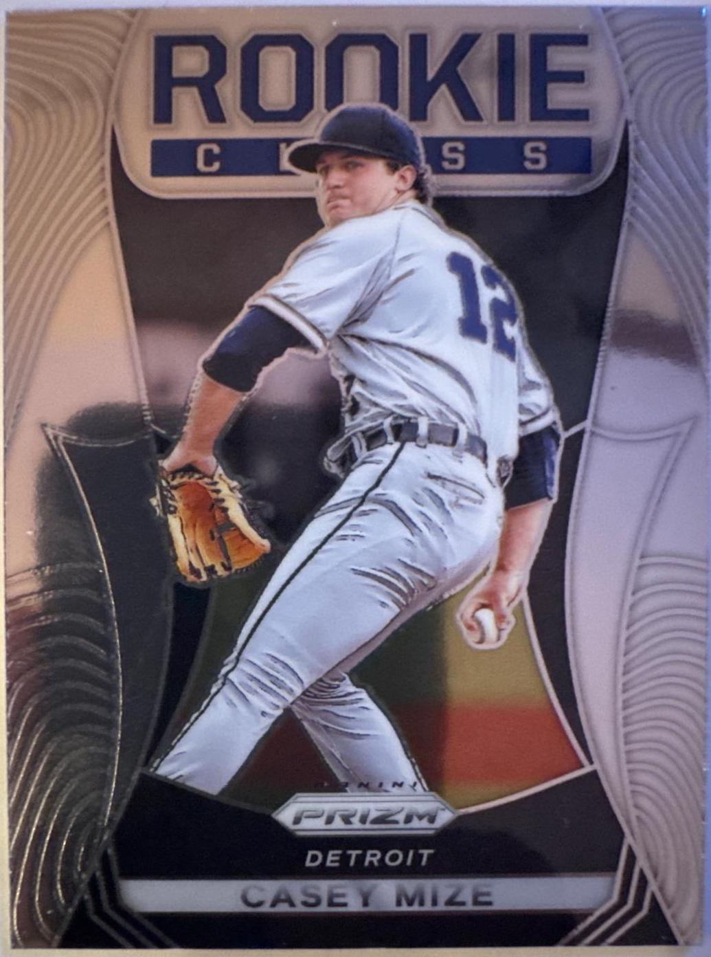 Casey Mize #RC9 Baseball Cards 2021 Panini Prizm Rookie Class