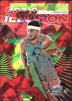 Devin Booker [Red Cracked Ice] #16