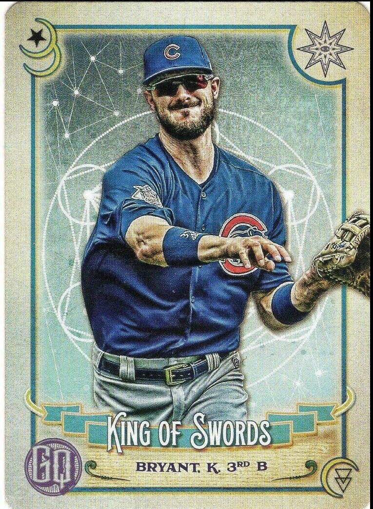 Kris Bryant #12 Baseball Cards 2020 Topps Gypsy Queen Tarot of the Diamond