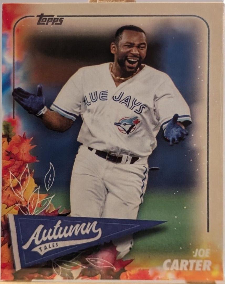 Joe Carter #AT-1 Baseball Cards 2024 Topps Update Autumn Tales