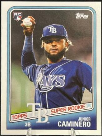 Junior Caminero #99 2024 Topps Throwback Thursday Baseball