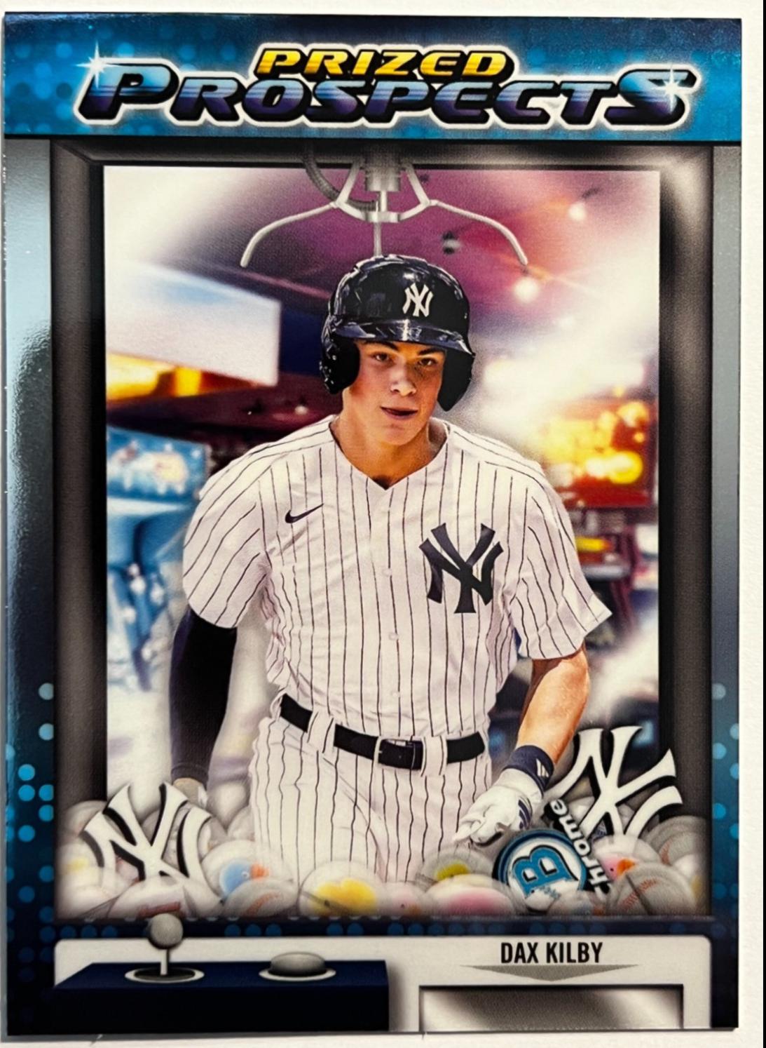 Dax Kilby #PP-12 2025 Bowman Draft Baseball Prized Prospects
