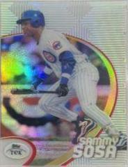 Sammy Sosa [Pattern 85] #28 Baseball Cards 1998 Topps Tek Prices