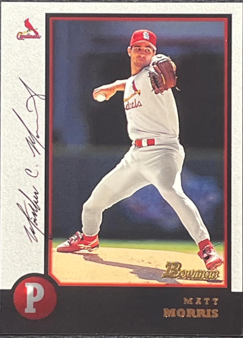 Matt Morris #28 Baseball Cards 1998 Bowman