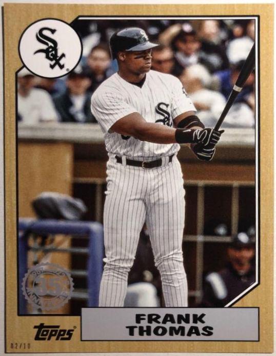 Frank Thomas [5x7 Gold] #T87-7