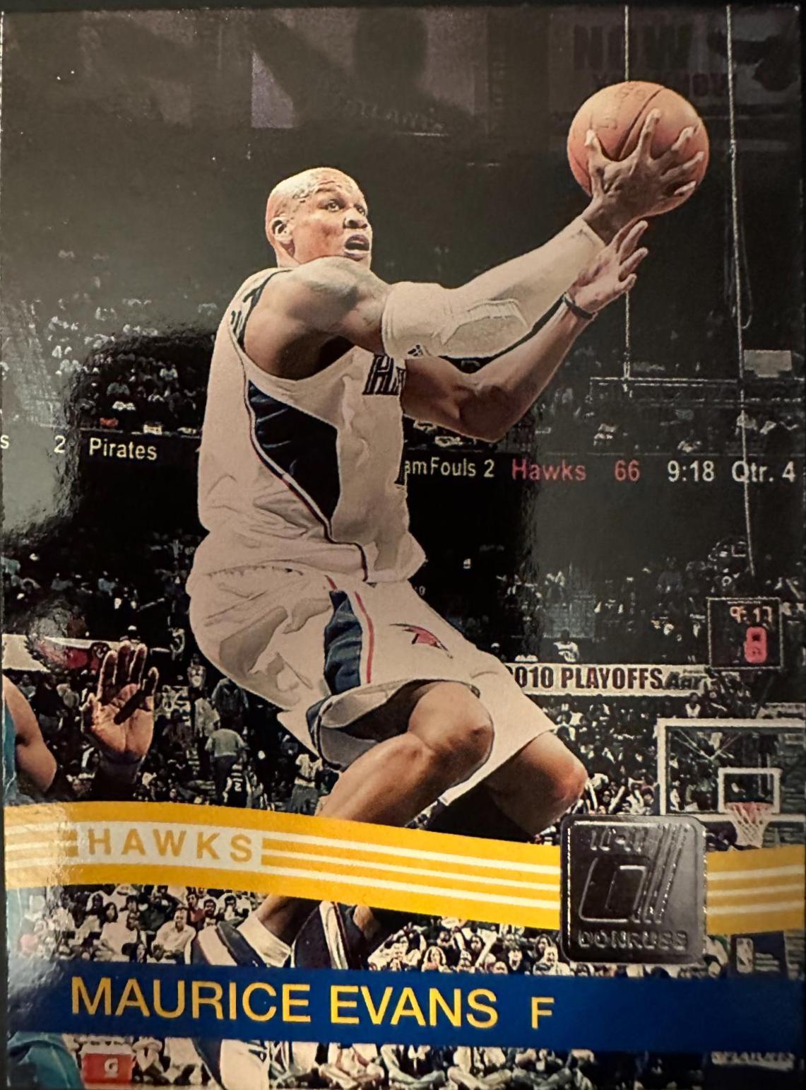 Maurice Evans #156 Basketball Cards 2010 Donruss