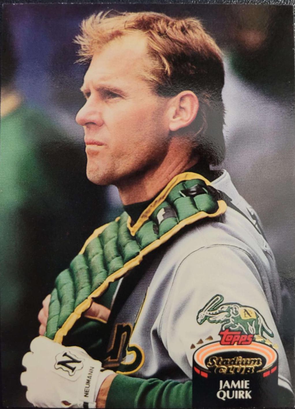 Jamie Quirk #83 #83 Baseball Cards 1992 Stadium Club