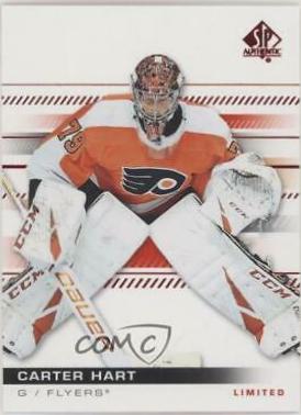 Carter Hart [Limited Red] #94 Prices | 2019 SP Authentic | Hockey Cards