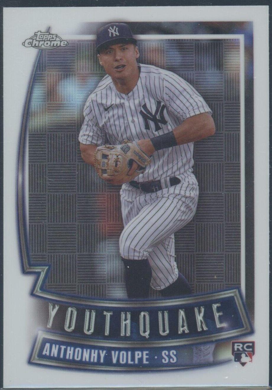 Anthonhy Volpe #YQ-52 2023 Topps Chrome Youthquake Baseball