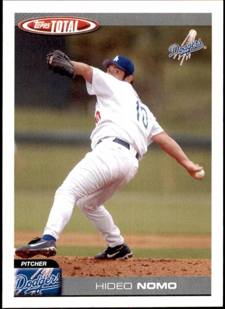 Hideo Nomo #620 2004 Topps Total Baseball