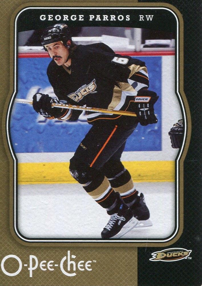 George Parros #5 Hockey Cards 2007 O-Pee-Chee