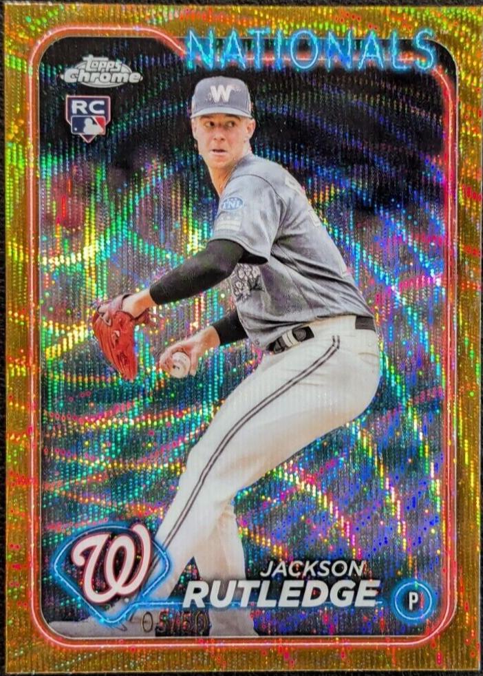 Jackson Rutledge [Gold Wave Refractor] #42