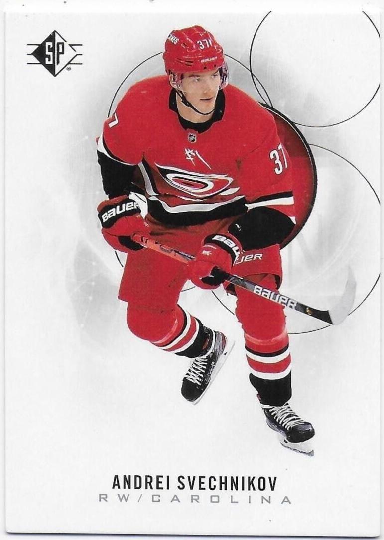 Andrei Svechnikov #81 2020-21 SP Hockey