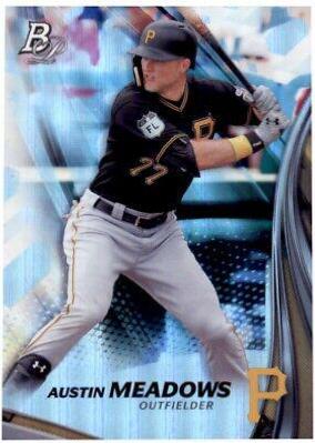 Austin Meadows #TP-AM Baseball Cards 2017 Bowman Platinum Top Prospects