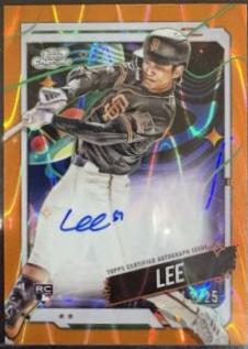Jung Hoo Lee [Orange Galactic Refractor] #CCA-JL