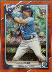 Curtis Mead [Orange] #28 Baseball Cards 2024 Bowman Prices