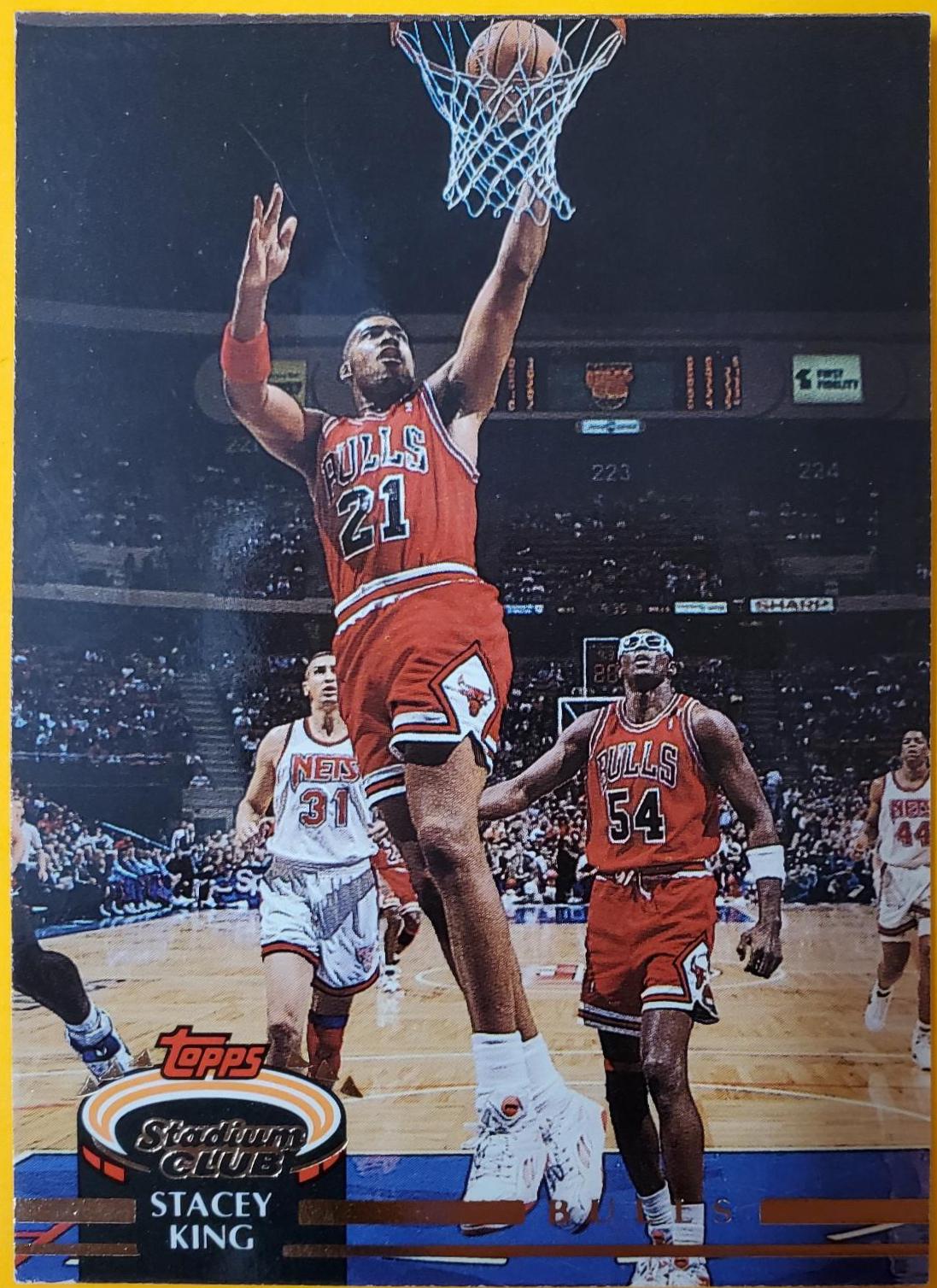 Stacey King #86 Basketball Cards 1992 Stadium Club