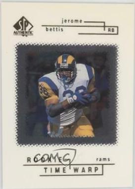 Jerome Bettis #35 1998 Sp Authentic Football