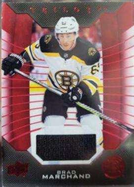 Brad Marchand #3 Hockey Cards 2019 Upper Deck Trilogy