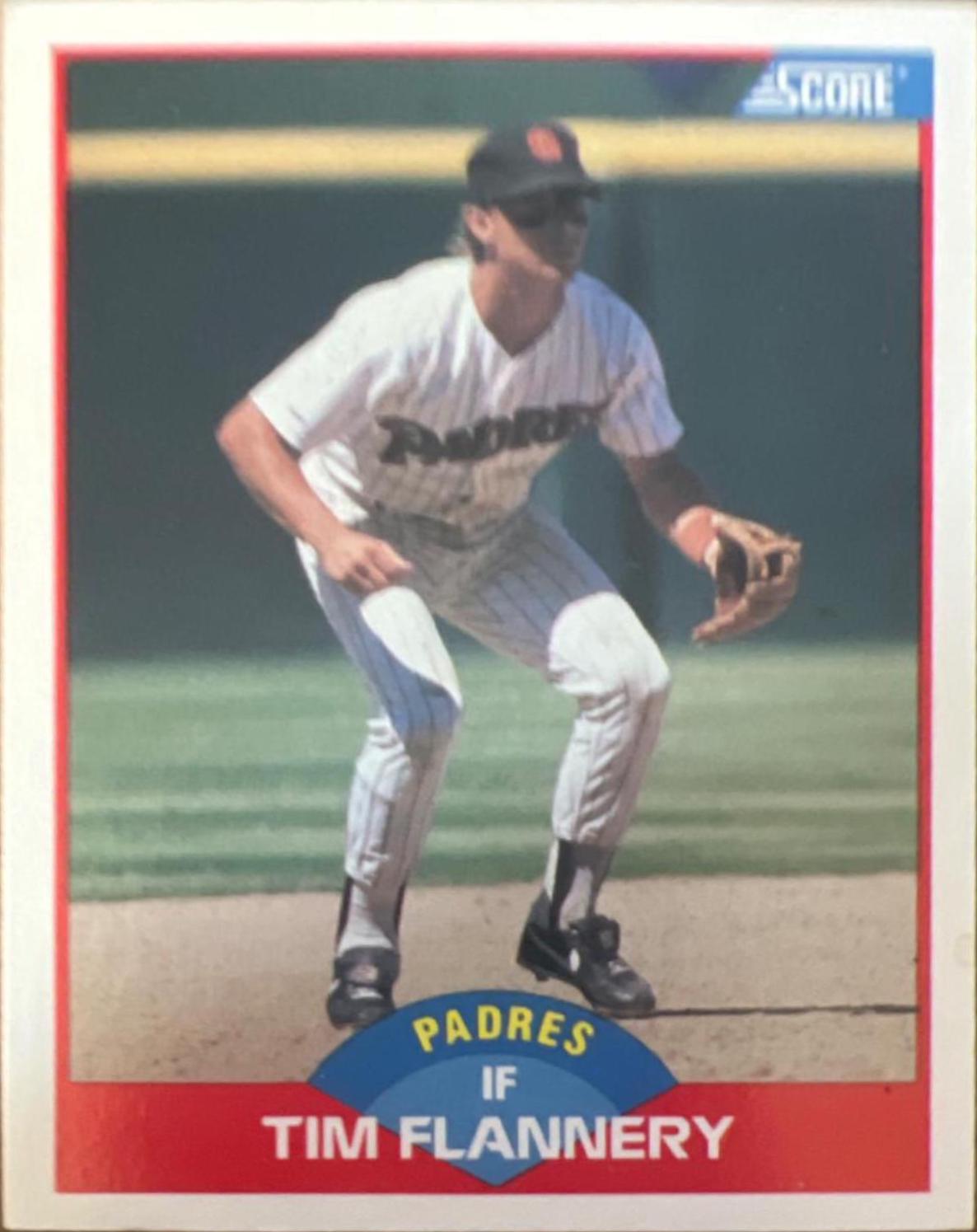 Tim Flannery #513 Baseball Cards 1989 Score