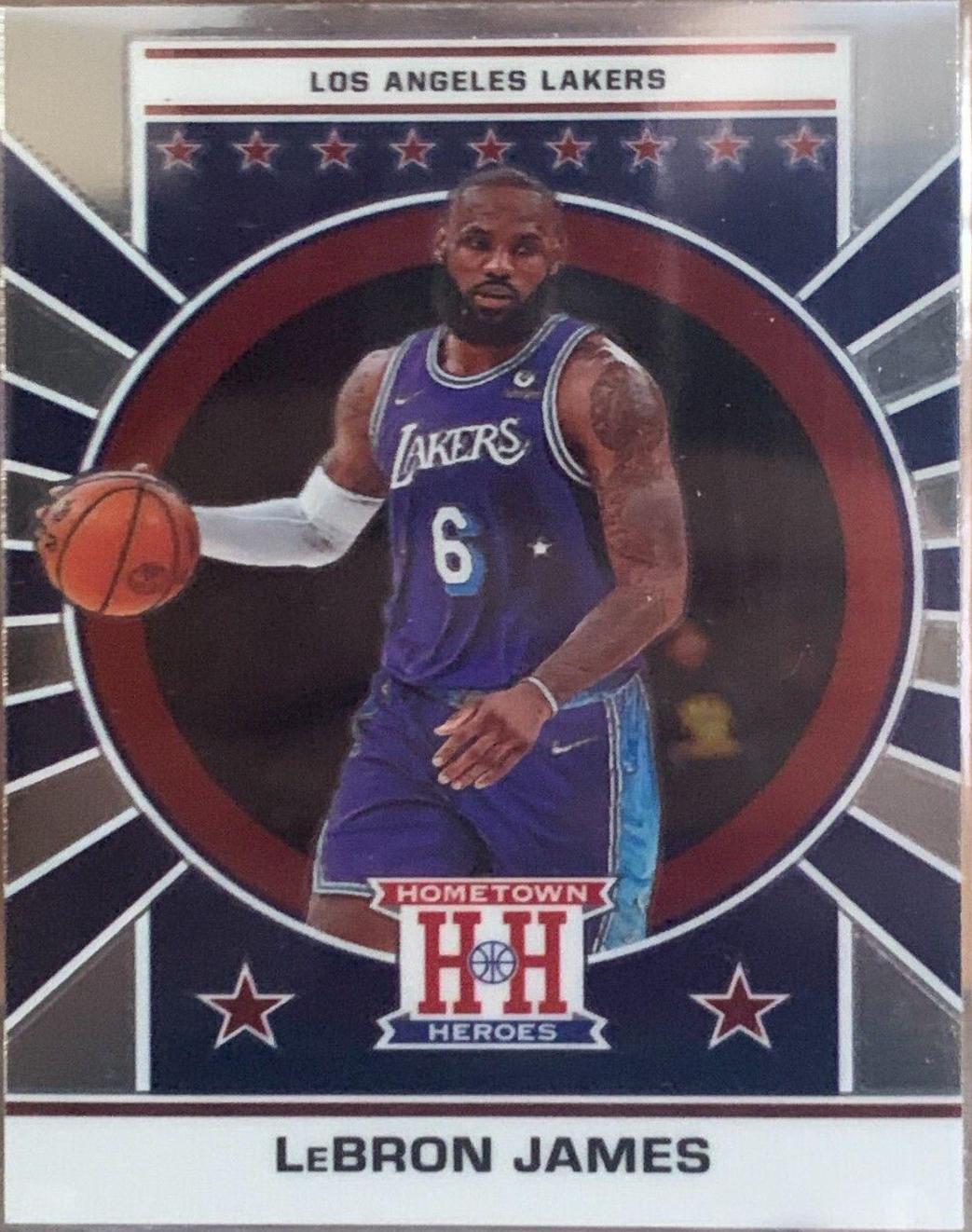 LeBron James #663 Basketball Cards 2021 Panini Chronicles