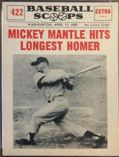 Mickey Mantle Hits: Longest Homer