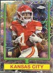 Xavier Worthy [Laser Refractor] #74TF-8 Prices | 2024 Topps Chrome