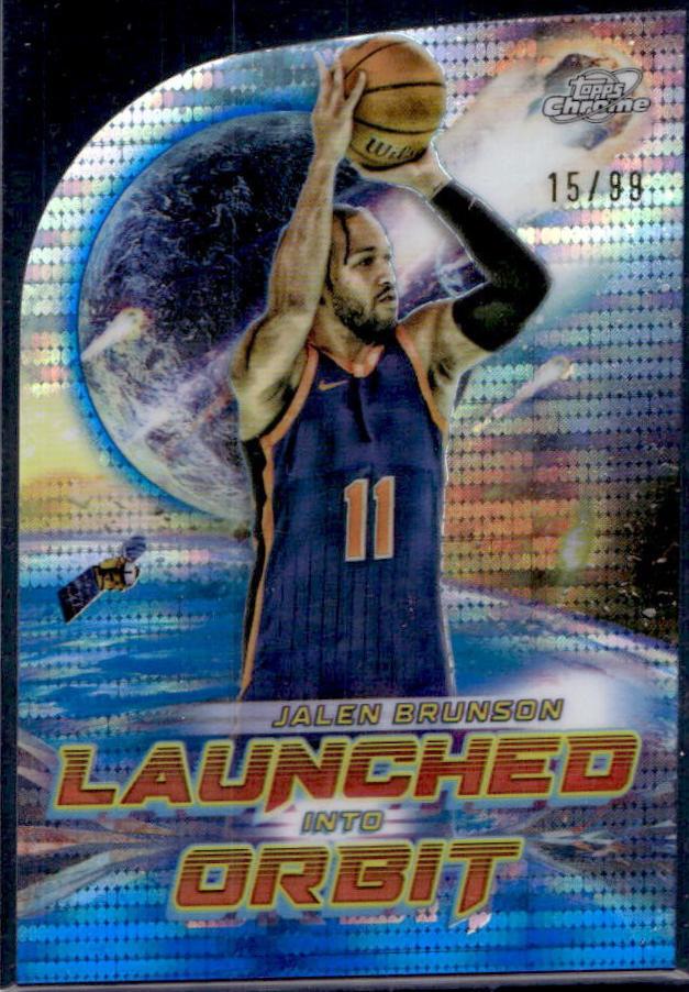 Jalen Brunson [Blue Moon Refractor] #LIO-13