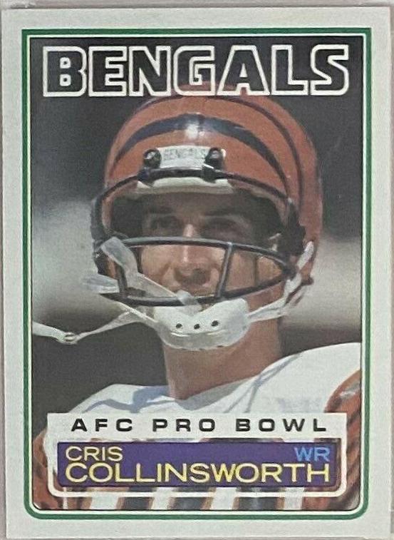 Cris Collinsworth #235 Football Cards 1983 Topps