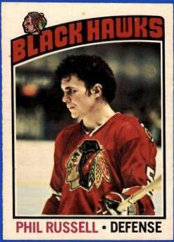 Phil Russell #31 Hockey Cards 1976 O-Pee-Chee