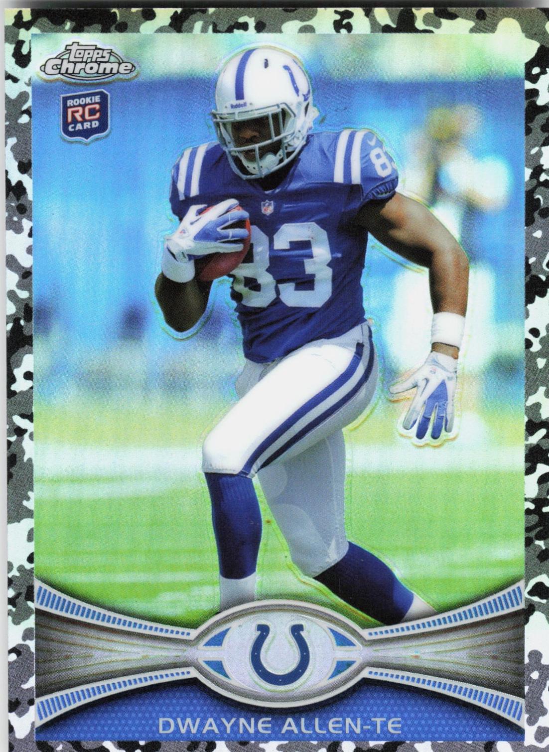 Dwayne Allen [Running Camouflage Refractor] #17