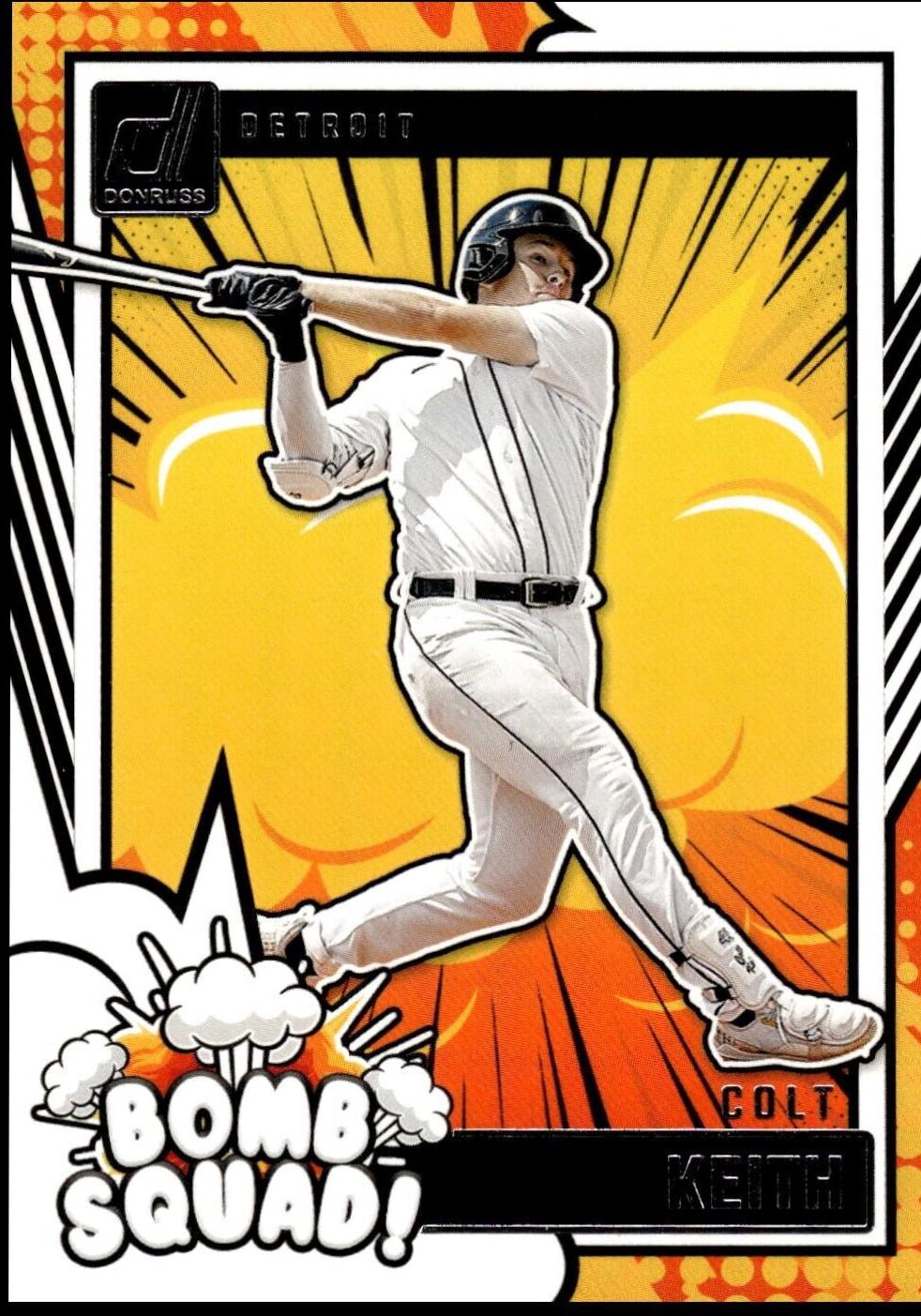 Colt Keith #5 Baseball Cards 2024 Donruss Bomb Squad