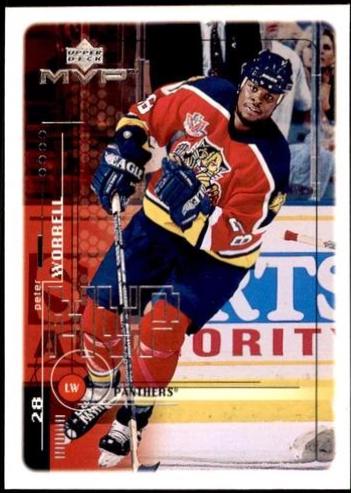 Peter Worrell #90 1998 Upper Deck MVP Hockey