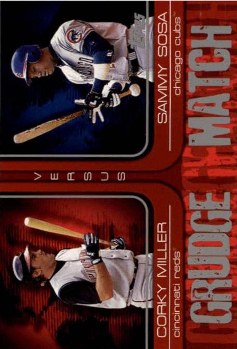 Corky Miller / Sammy Sosa #GM10 Baseball Cards 2005 Topps Grudge Match