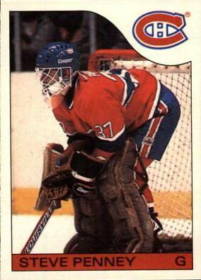 Steve Penney #4 Hockey Cards 1985 Topps