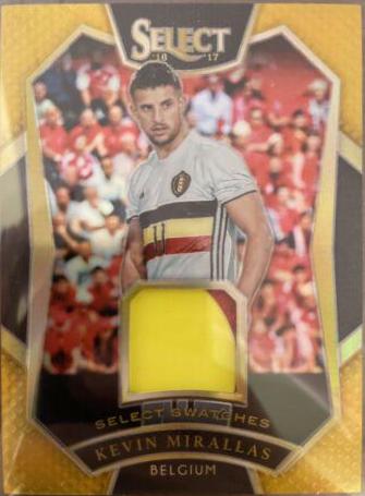 Kevin Mirallas #M-KM 2016 Panini Select Memorabilia Soccer