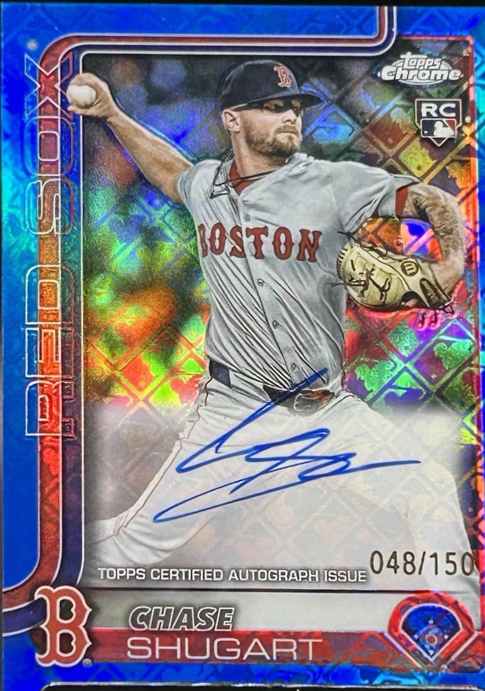 Chase Shugart [Blue Refractor] #RA-CS