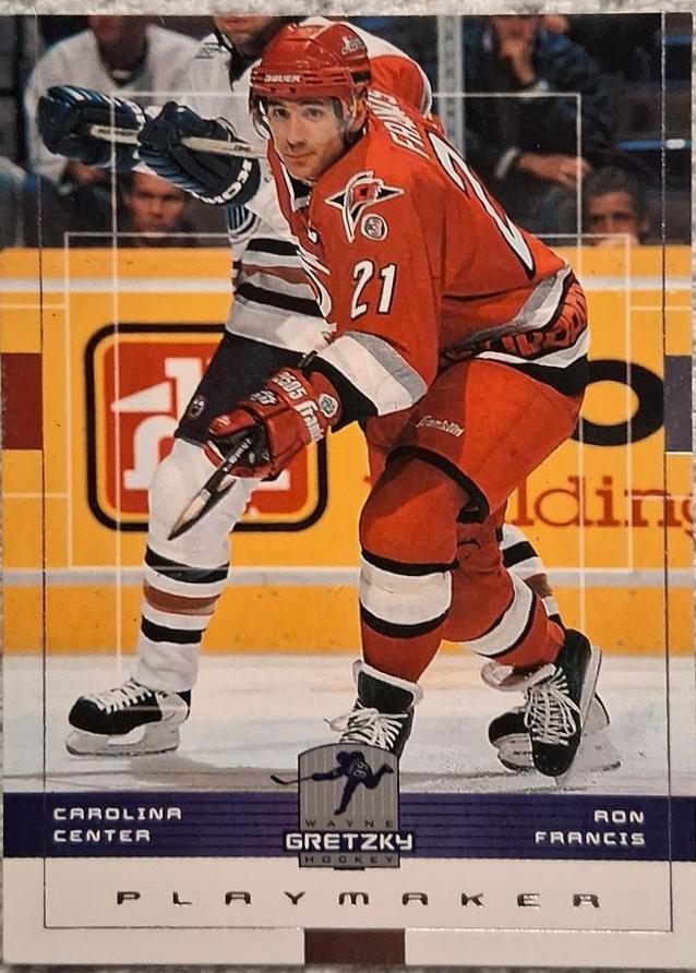 Ron Francis #37 1999 Upper Deck Wayne Gretzky Hockey
