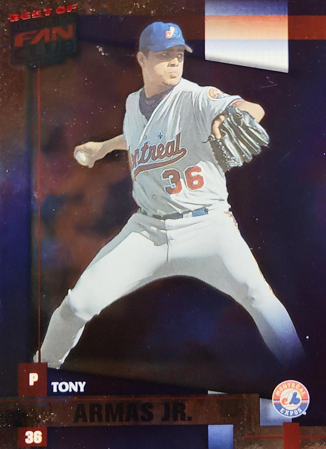 Tony Armas Jr #79 Baseball Cards 2002 Donruss Best of Fan Club