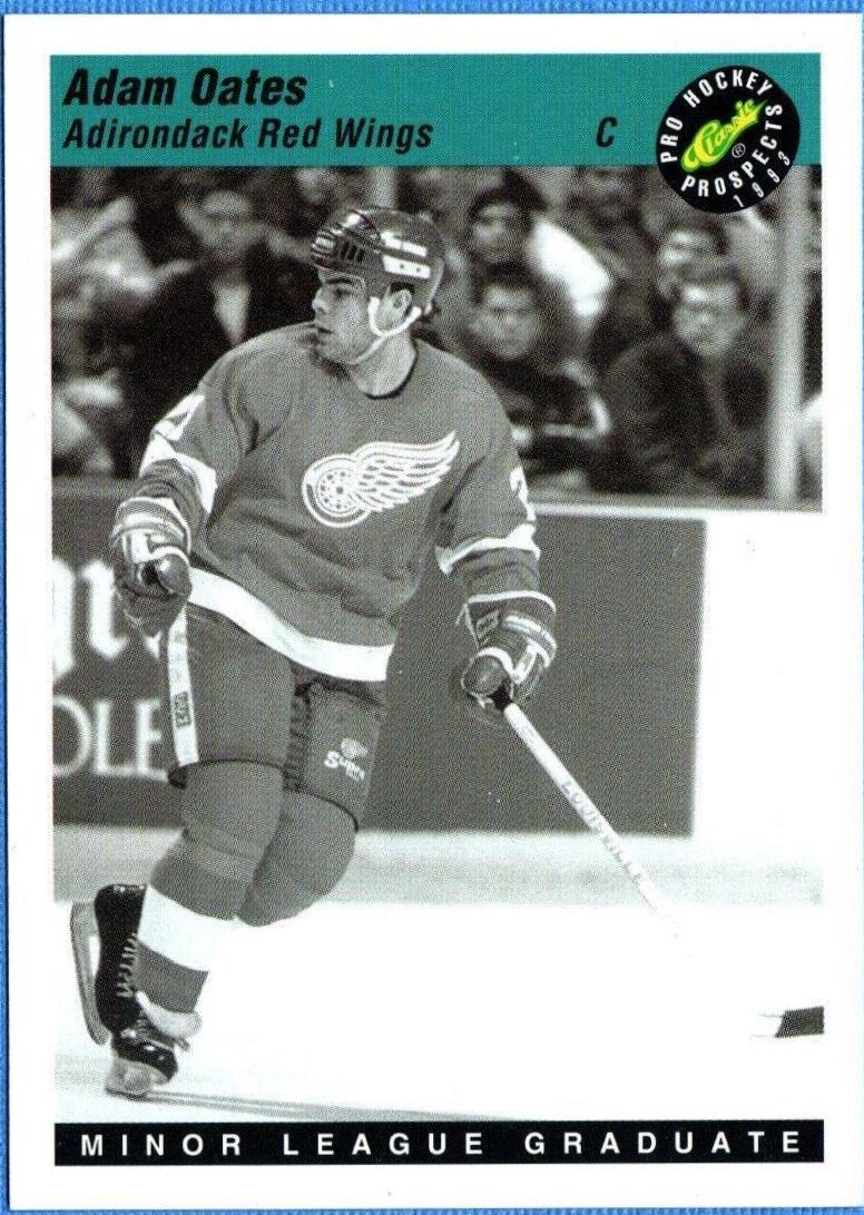Adam Oates #35 Hockey Cards 1993 Classic Pro Prospects