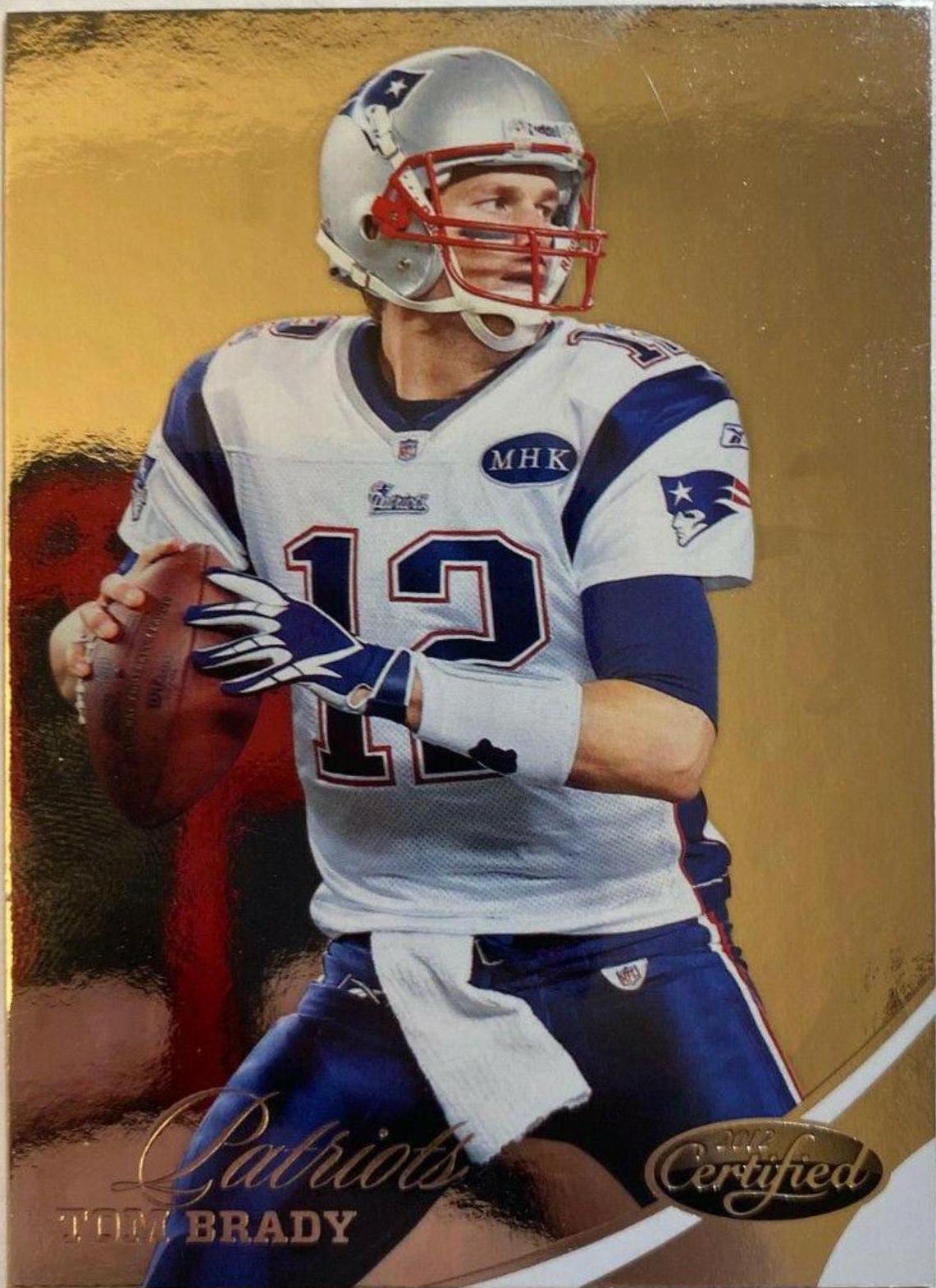 Tom Brady #4 Football Cards 2012 Panini Certified