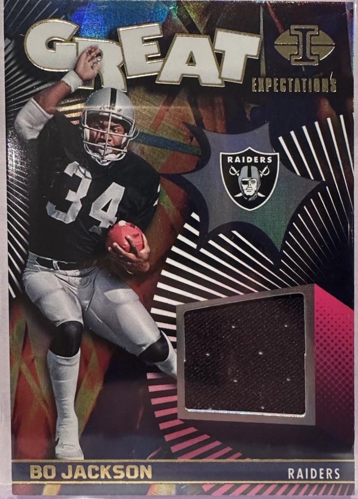 Bo Jackson #GE-BJN 2024 Panini Illusions Great Expectations Football