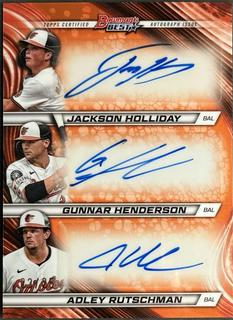 Jackson Holliday / Adley Rutschman / Gunnar Henderson