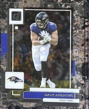 Mark Andrews #4 Football Cards 2022 Panini Clearly Donruss