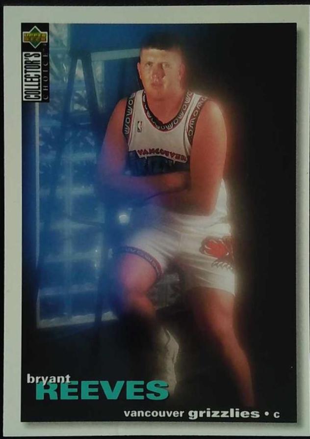 Bryant Reeves #269 Basketball Cards 1995 Collector's Choice