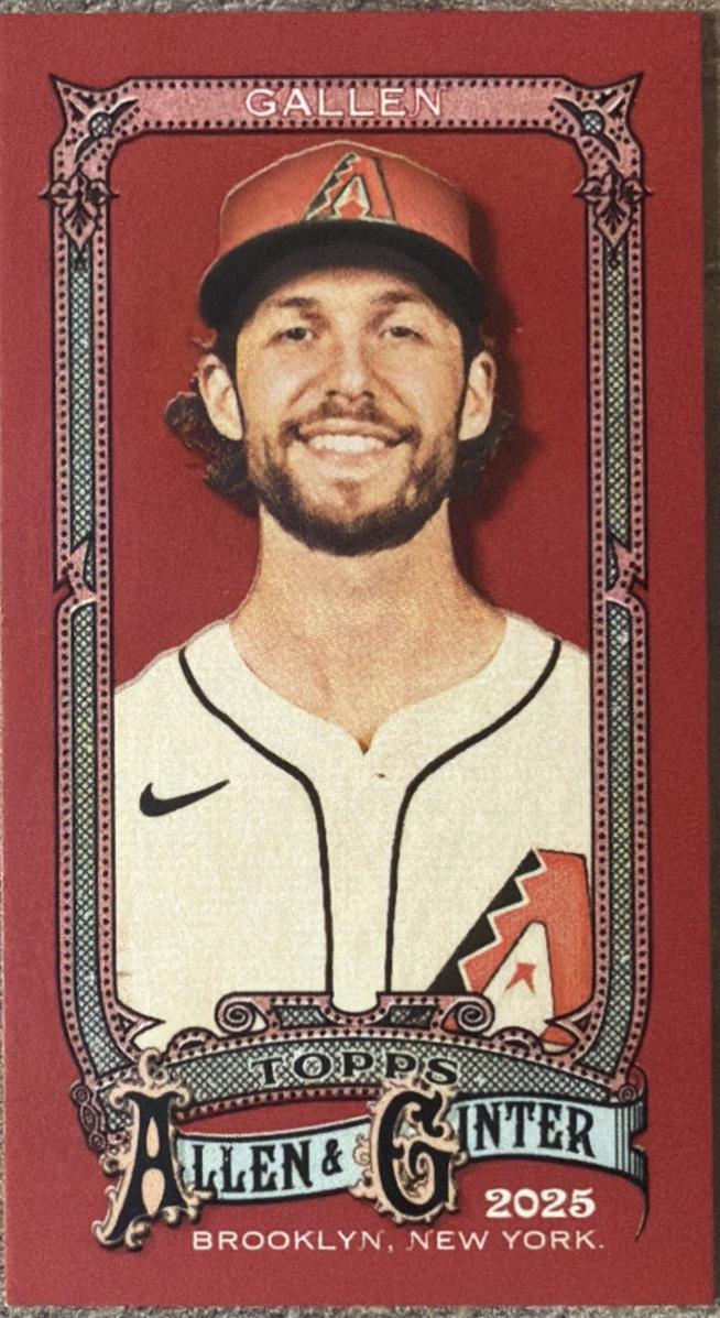 Zac Gallen [Mini Red] #155
