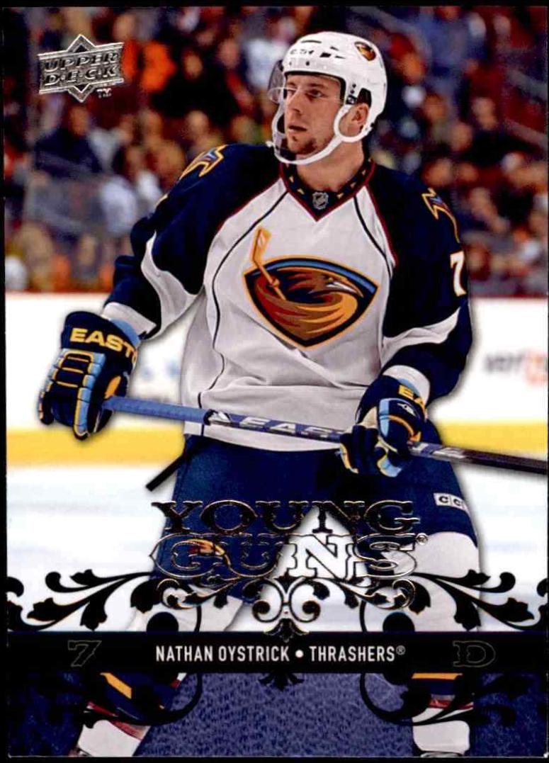 Nathan Oystrick #453 2008-09 Upper Deck Hockey