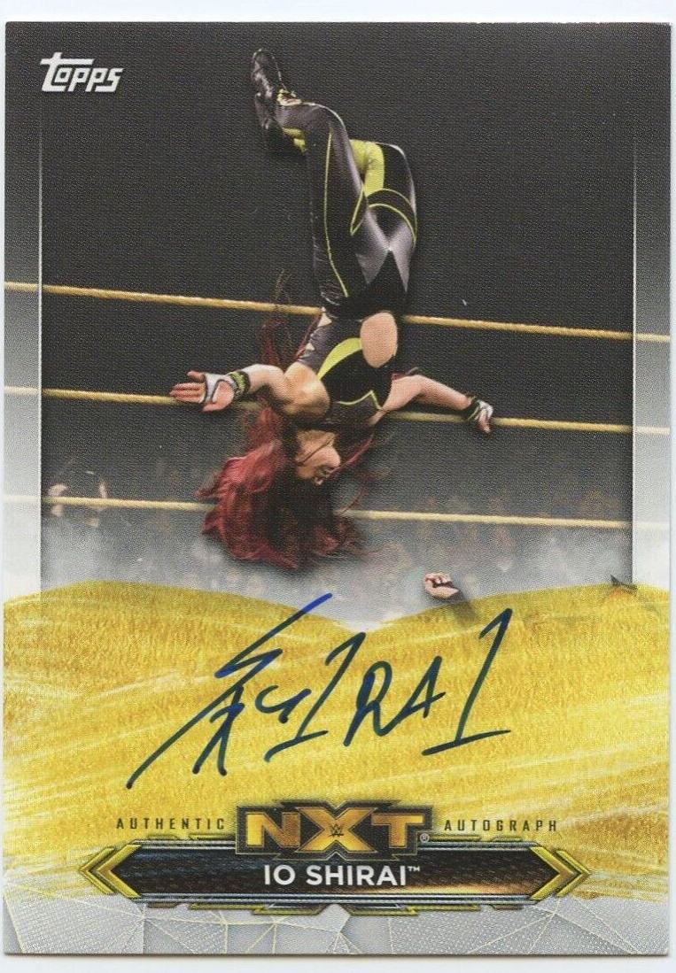 Io Shirai #A-IO Wrestling Cards 2020 Topps WWE NXT Roster Autographs
